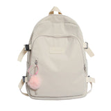 lhzstore Aesthetic Backpack Travel Small Backpack Large Capacity Schoolbag Women Bag Girl Student School Waterproof Rucksack