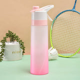 Water Bottle Large Capacity Spray Tumbler Creative Summer Travel Mug Portable Sports Fitness Cups Outdoor Drinking Kettle
