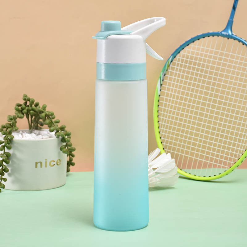 Water Bottle Large Capacity Spray Tumbler Creative Summer Travel Mug Portable Sports Fitness Cups Outdoor Drinking Kettle