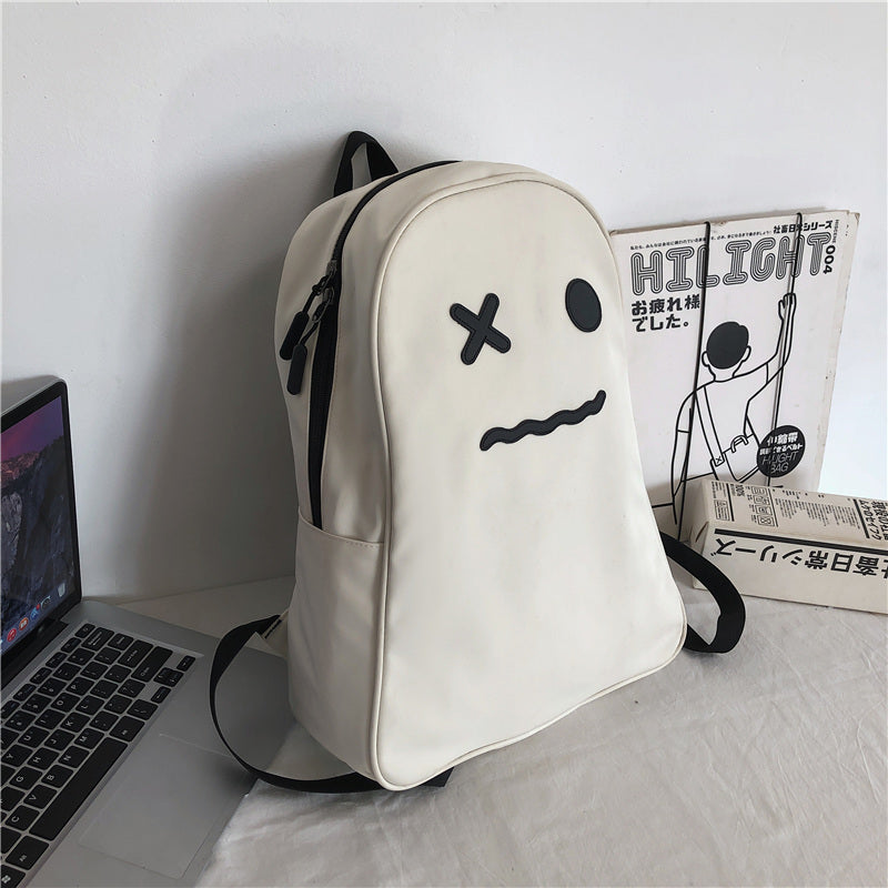 lhzstore Couples Schoolbag Backpacks For High Schoolers Backpack personality ghost large capacity backpack student schoolbag
