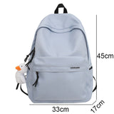 lhzstore Aesthetic Backpack Waterproof Travel Student Backpack Cool Lady Male Backpack  Men Nylon College Bag School Bag