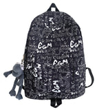 lhzstore Aesthetic Backpacks Female Men Backpack Cool Girl Student Male School Bag Ladies Laptop Backpack Women Book Bags