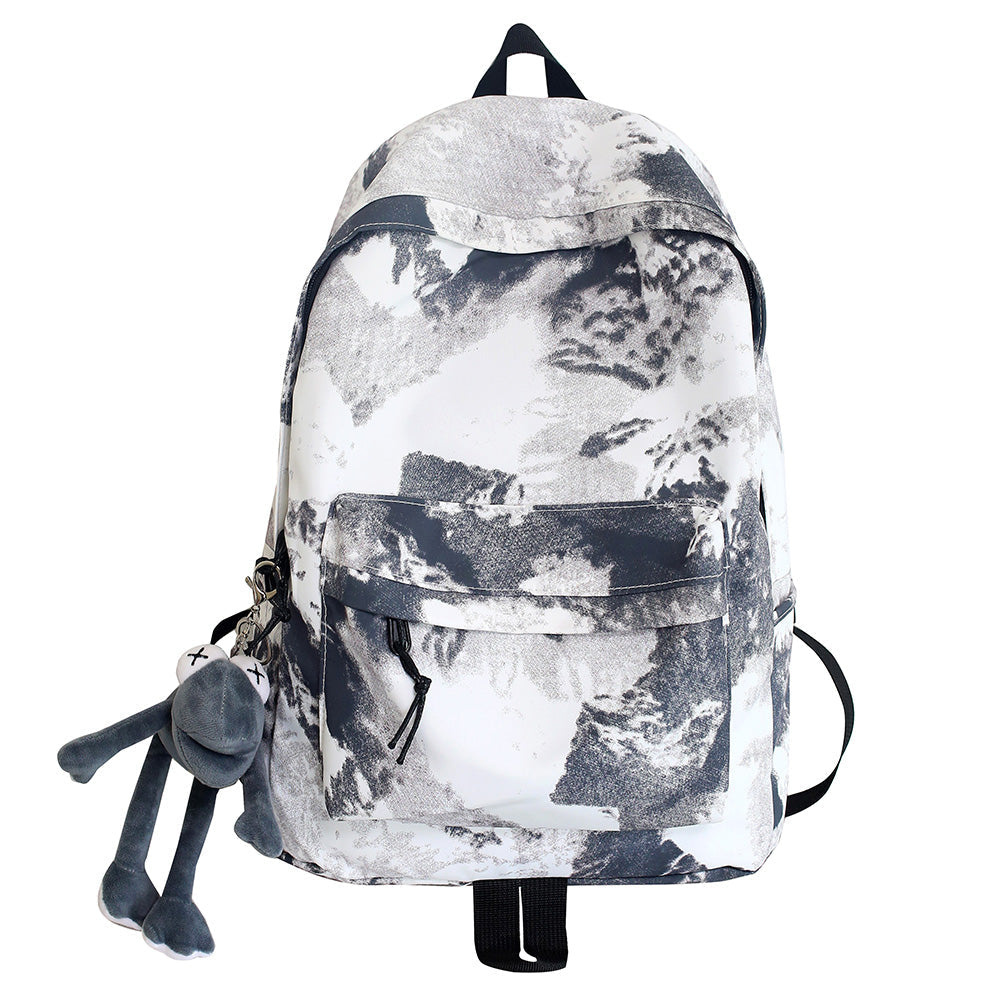 lhzstore Aesthetic Backpacks Female Men Backpack Cool Girl Student Male School Bag Ladies Laptop Backpack Women Book Bags