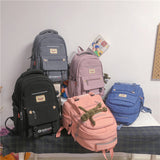 Lhzstore Aesthetic Backpacks Backpacks for High Schoolers College Student High School Backpack Leisure Travel Backpack