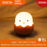 Kawaii Chick Egg Night Light