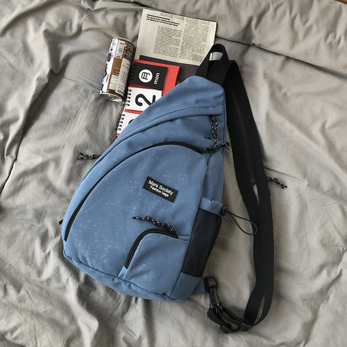 lhzstore Aesthetic Backpack Irregular Backpack Multifunctional Shoulder School Bags for Teenage Girls Student Tooling Backpacks