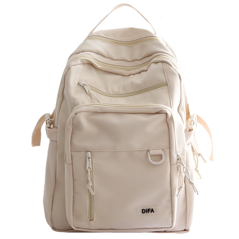 lhzstore Aesthetic Backpack Cool Large-capacity Backpack Women Waterproof Shoulder Bag Laptop Backpacks School Bag for Teenagers