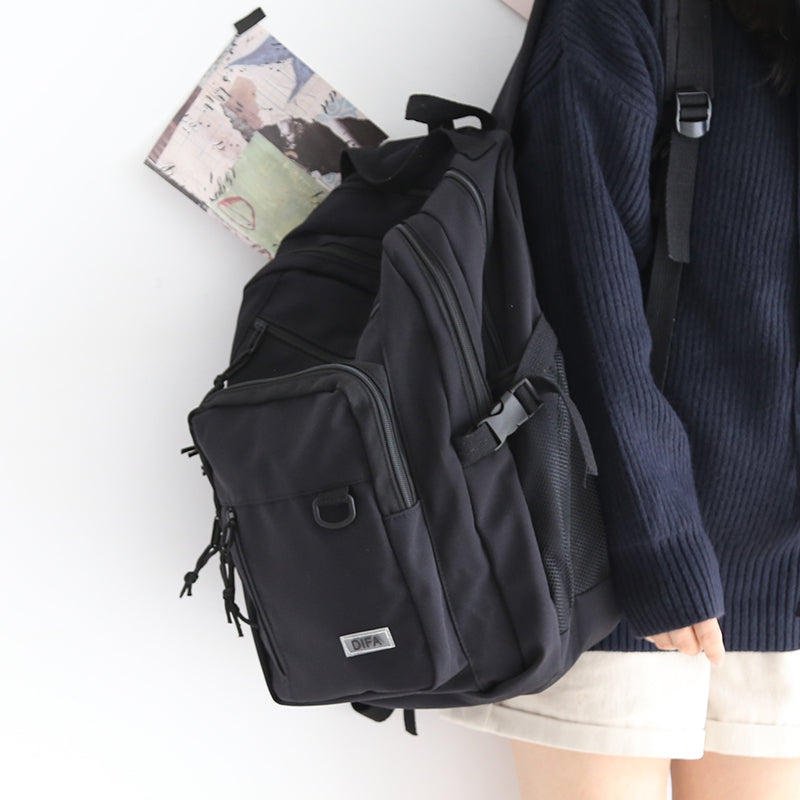 lhzstore Aesthetic Backpack Cool Large-capacity Backpack Women Waterproof Shoulder Bag Laptop Backpacks School Bag for Teenagers