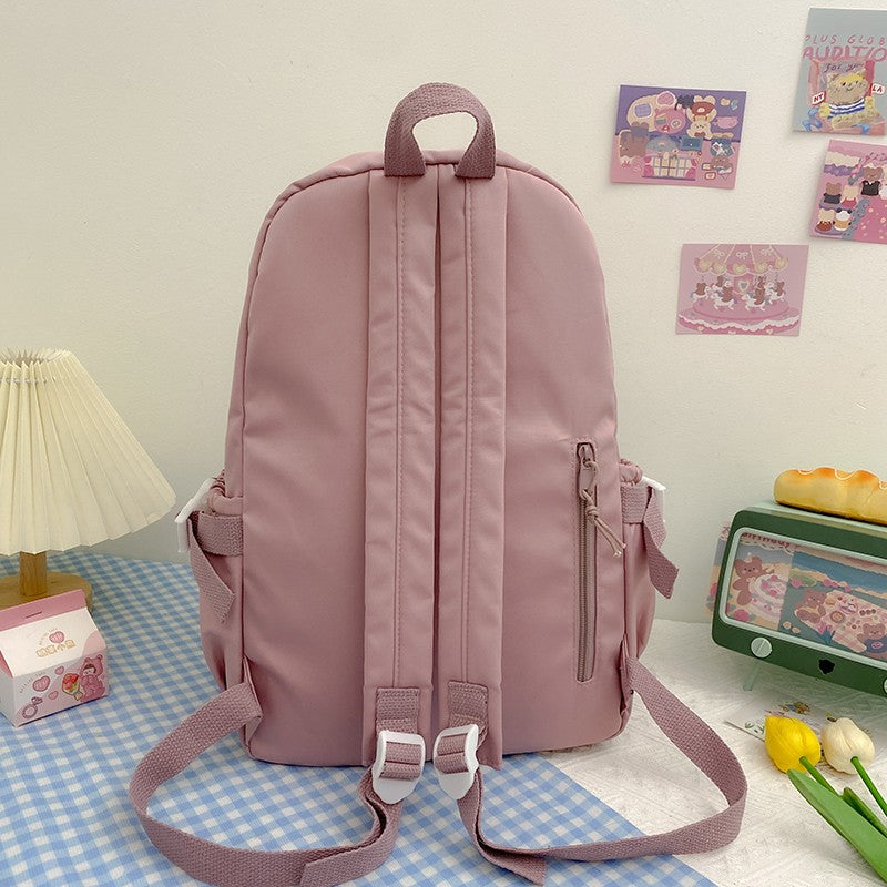 lhzstore Aesthetic Backpacks Women Backpack Large Capacity School Bag For Girls Waterproof Anti-theft Travel Backpacks