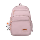 lhzstore Aesthetic Backpack Couples Schoolbag Student Schoolbag Large Capicity Teenage Girl Backpack College Bag