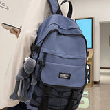 Lhzstore Backpacks for High Schoolers Schoolbag High School Senior Large Capacity Backpack College Student Backpack