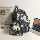 Backpacks For Colleges large capacity backpack graffiti simple computer backpack