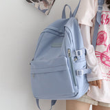 Lhzstore Aesthetic Backpack Large-capacity Backpack School Backpacks Bag for Teenage Girls Travel Bag Back To School Ruckpack