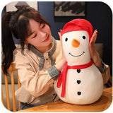 Christmas Huggable Snowman Plush Toy