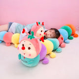 Colorful Giant Caterpillar Plush Doll Body Pillow
