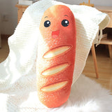 Creative Stuffed Bread Plush Toy Pillow