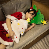 Cute Cartoon Christmas Tree Plush Pillow Toy
