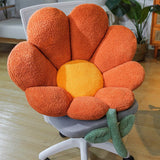 Cute Flower Plush Floor Pillow Seating Cushion
