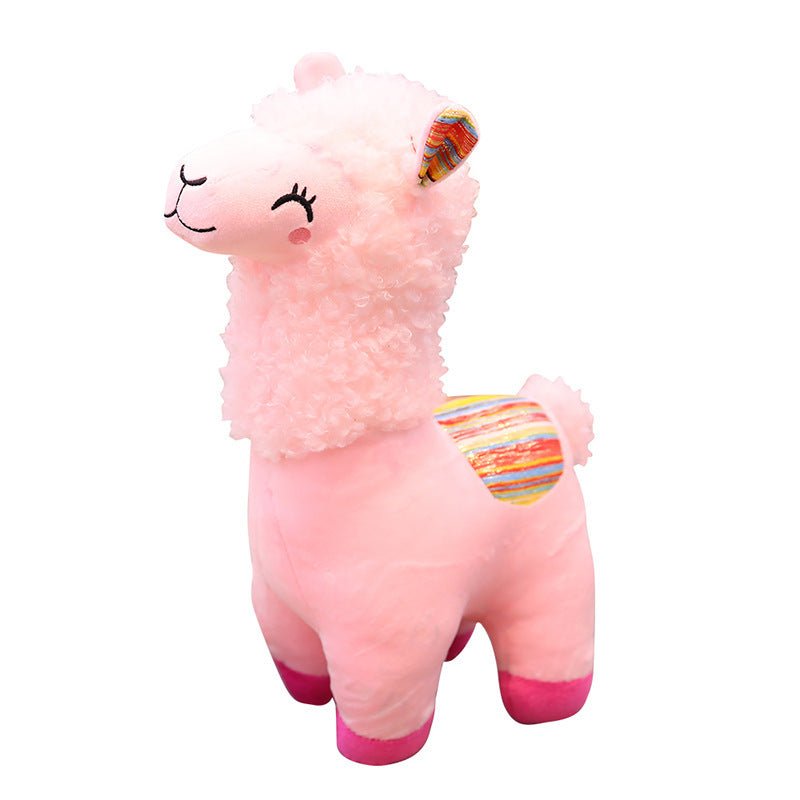 Fluffy Alpaca Plush Stuffed Animal