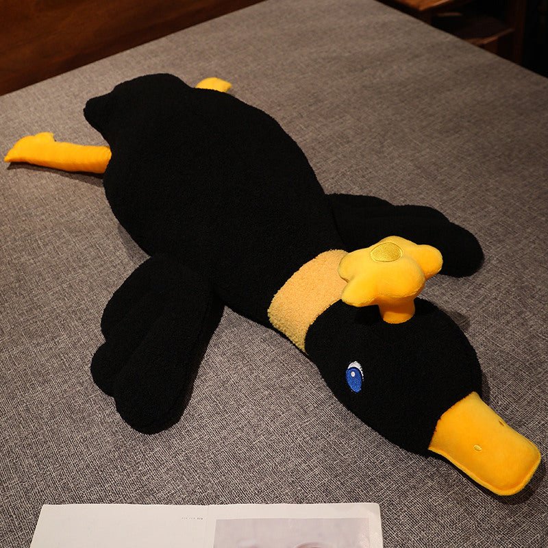 Fluffy Lying Duck Cuddle Plush Toys