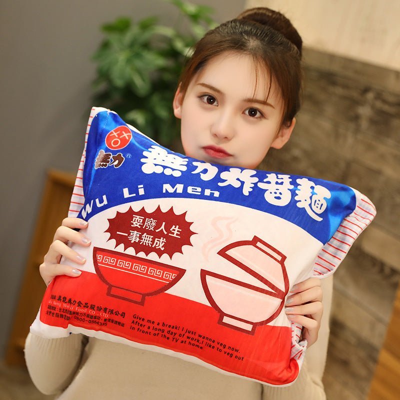 Fried Sauce Noodles Plush Pillows