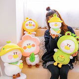 Funny Duck Plush Toys In Various Costumes