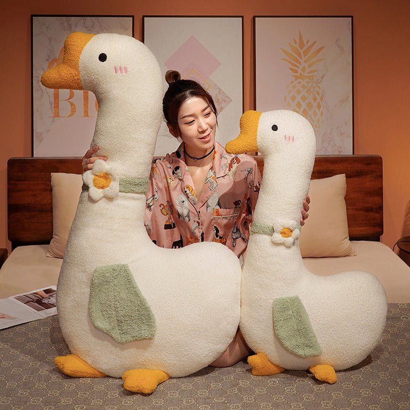 Giant White Duck Plush Toys Body Pillows