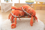 Lifelike Crab Stuffed Animal Plush Toy