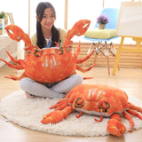 Lifelike Crab Stuffed Animal Plush Toy