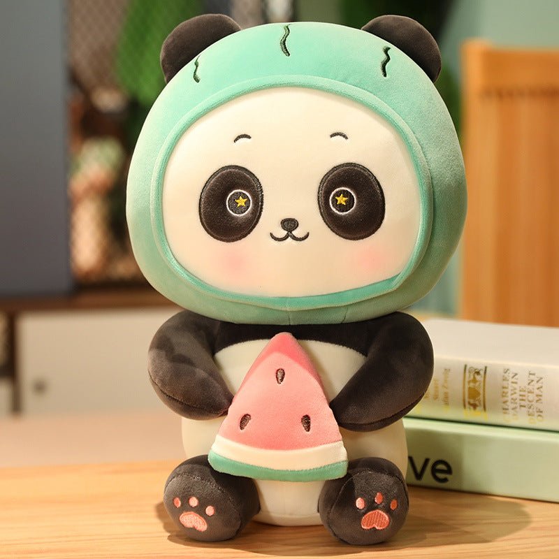 Lovely Fruit Panda Plush Toy