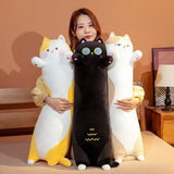 Lovely Plush Cat Doll Cartoon Soft Stuffed Kitten Pillow