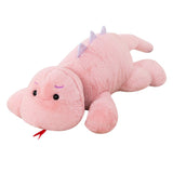 Pink Blue Dinosaur Hand Warmer Plush Toy Pillow