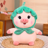 Pink Pig Plush Doll Petals Plush Toy