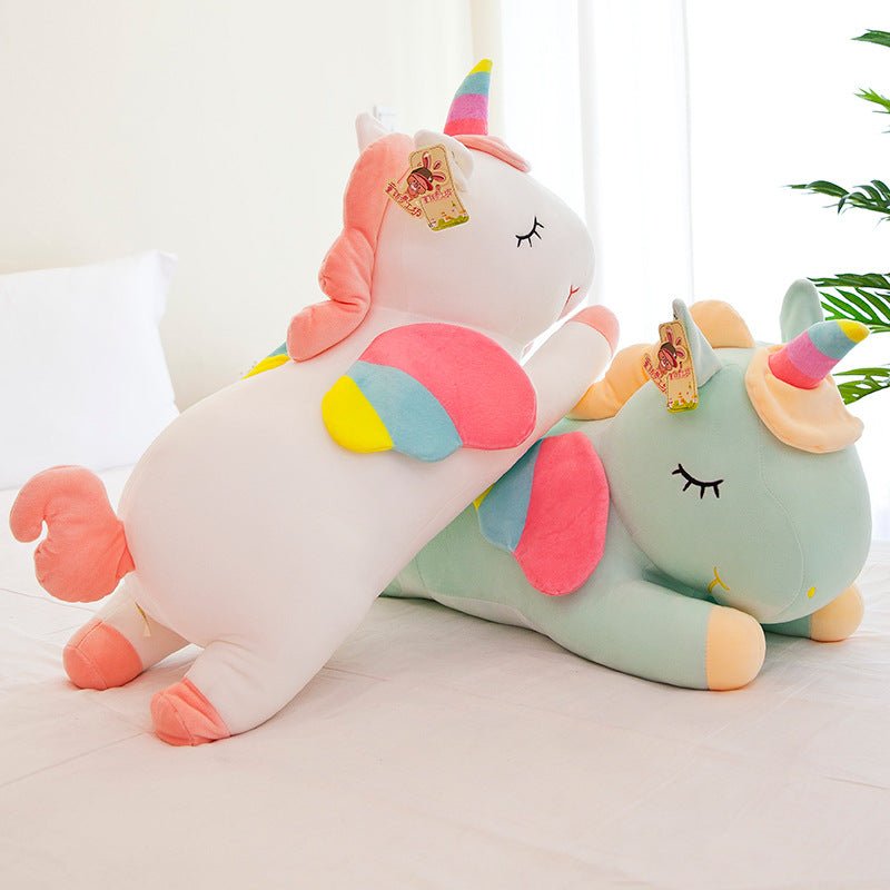Pink Unicorn Plush Pillow For Children's Gifts