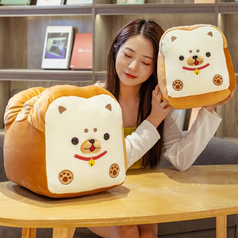 Toast Shiba Inu Plush Pillow