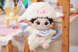 Well-Behaved Angel Sheep Set Plush Doll Clothes